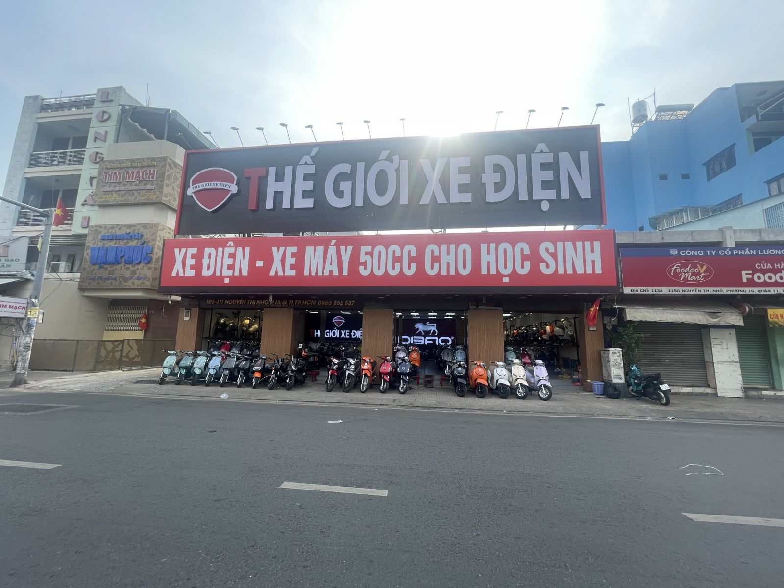 Cửa hàng bán xe đạp điện tại TP.HCM
