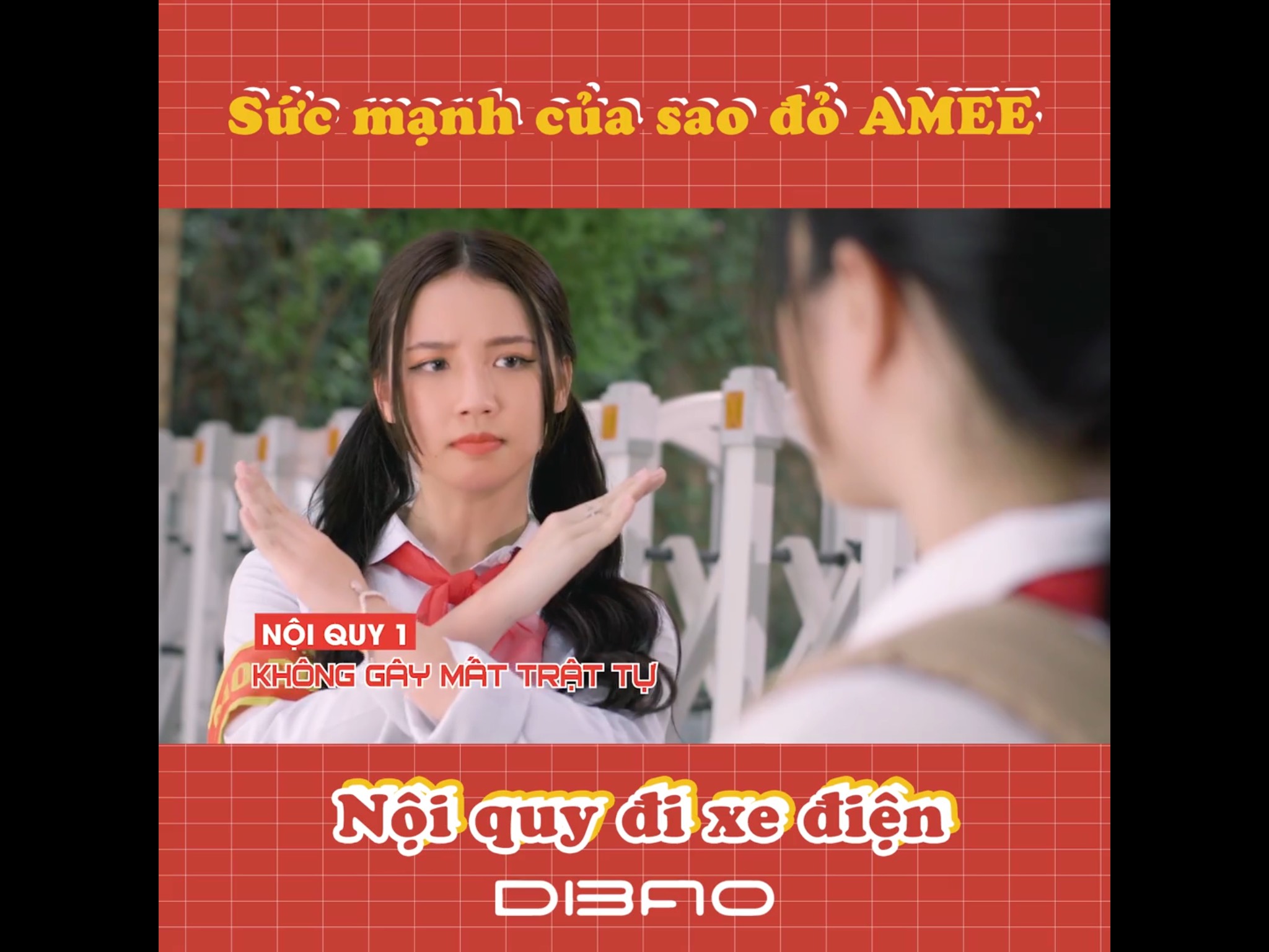 4 nội quy đi xe điện của sao đỏ Amee 4 nội quy đi xe điện của sao đỏ Amee
