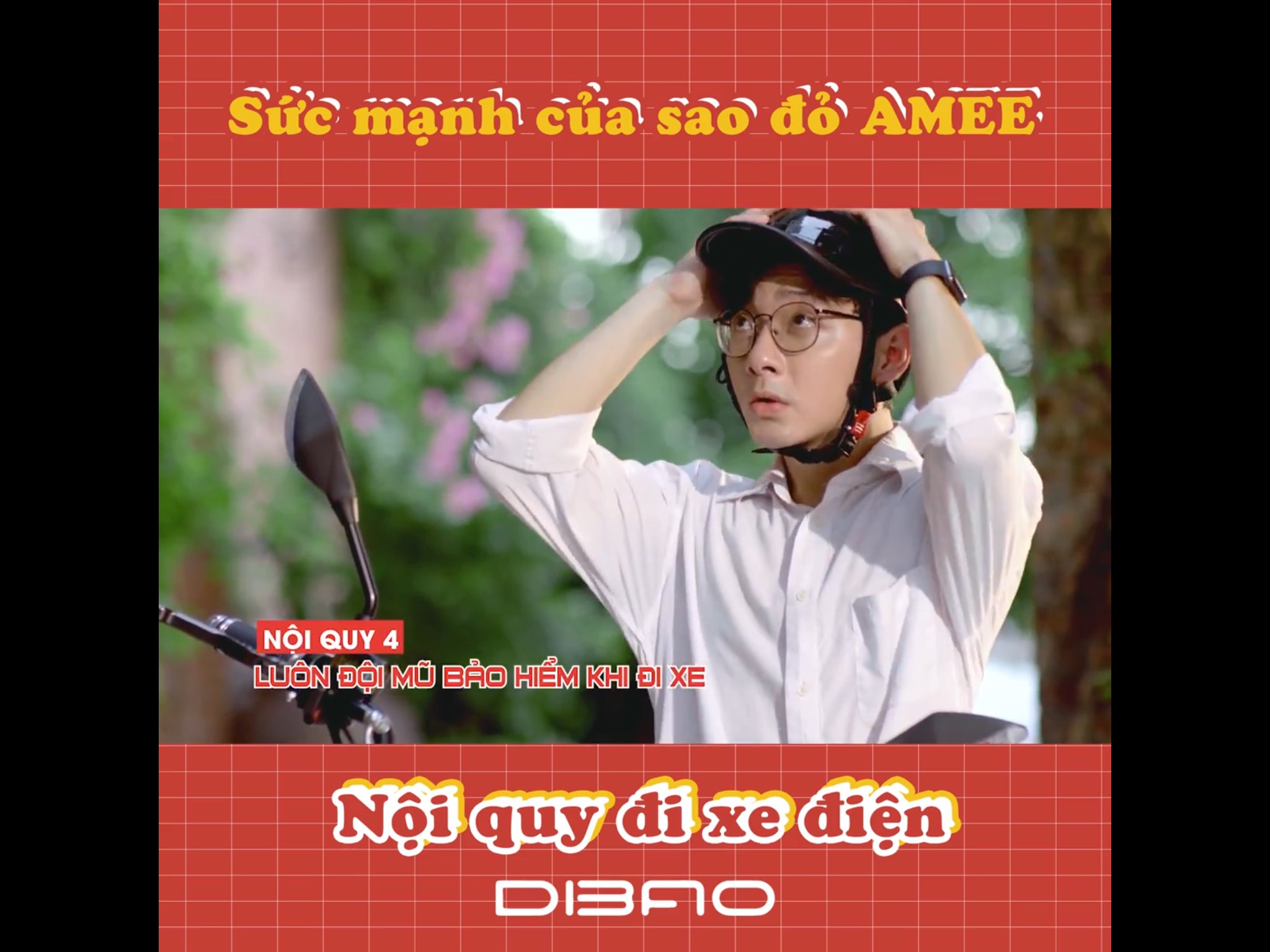 4 nội quy đi xe điện của sao đỏ Amee 4 nội quy đi xe điện của sao đỏ Amee