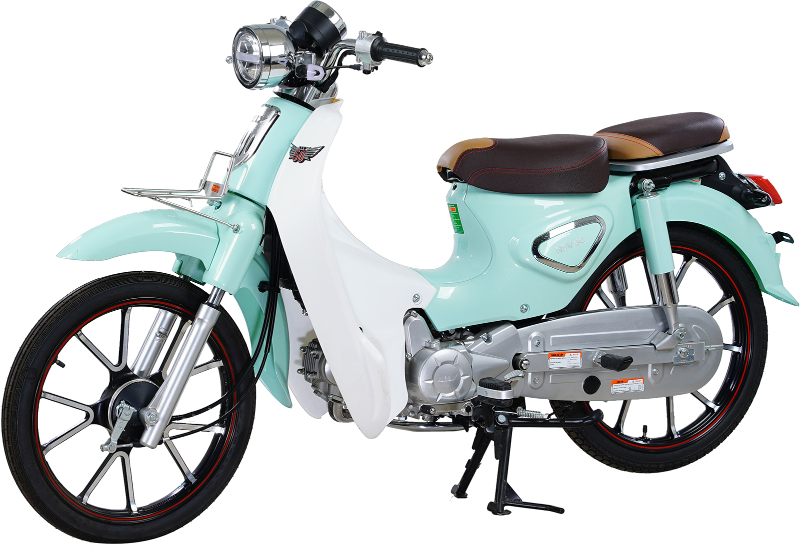 Xe Máy 50cc Cub New Vigor Ally Vành Đúc Xe Máy 50cc Cub New Vigor Ally Vành Đúc
