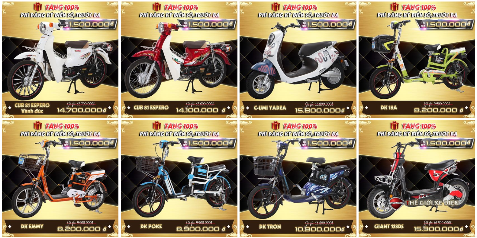 bang gia xe dien xe 50cc hcm va ha noi bang gia xe dien xe 50cc hcm va ha noi