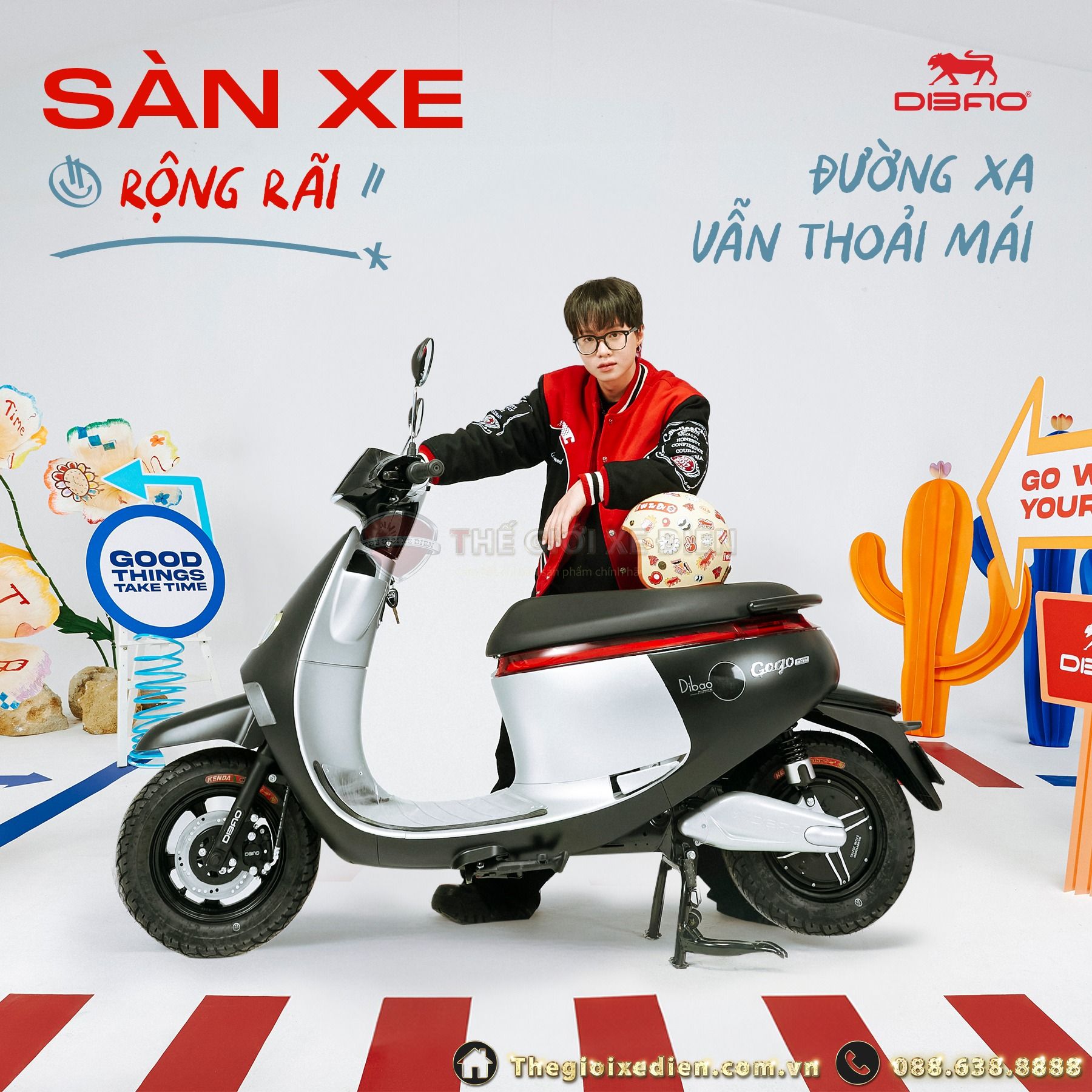 Xe điện Gogo Moon Dibao Xe điện Gogo Moon Dibao