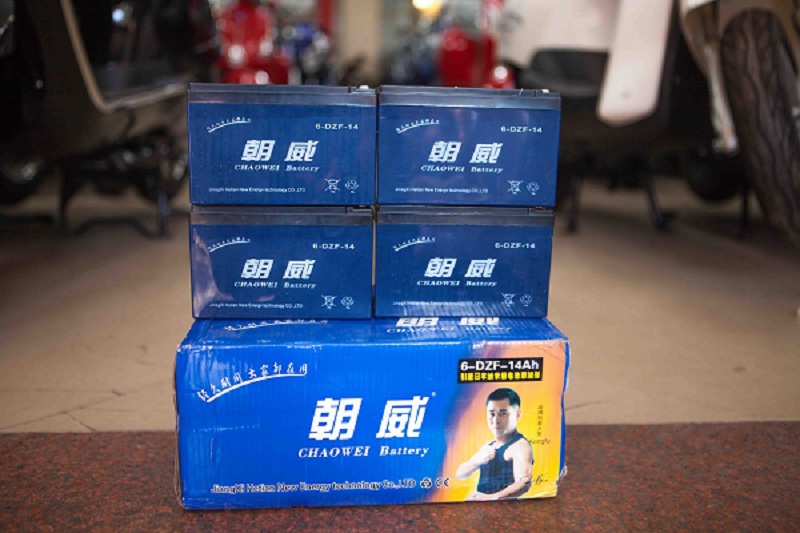 Bộ 4 ắc quy xe điện