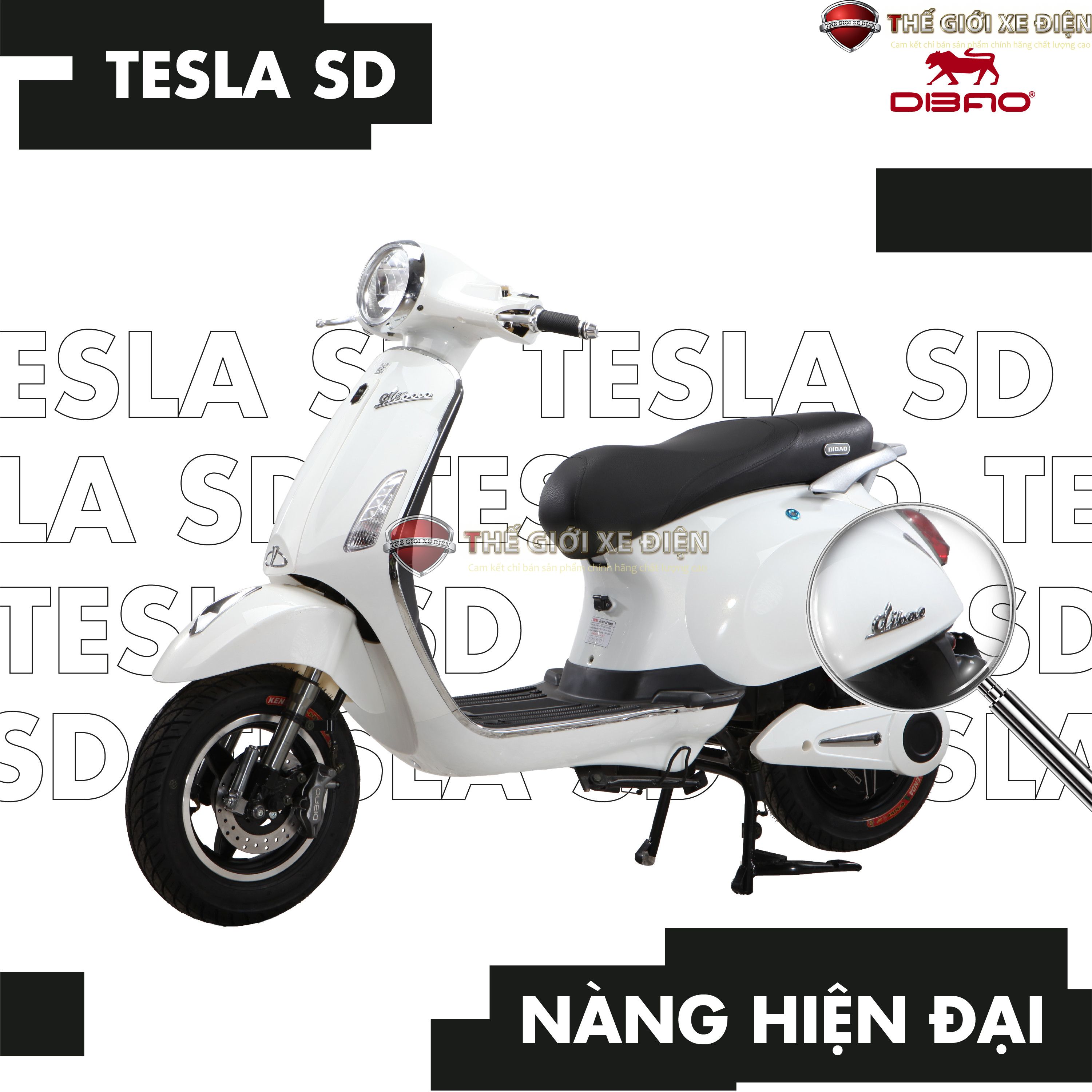 Xe máy điện Dibao Tesla SD - Kết nối tương lai, dẫn đầu xu hướng xe điện Xe máy điện Dibao Tesla SD - Kết nối tương lai, dẫn đầu xu hướng xe điện