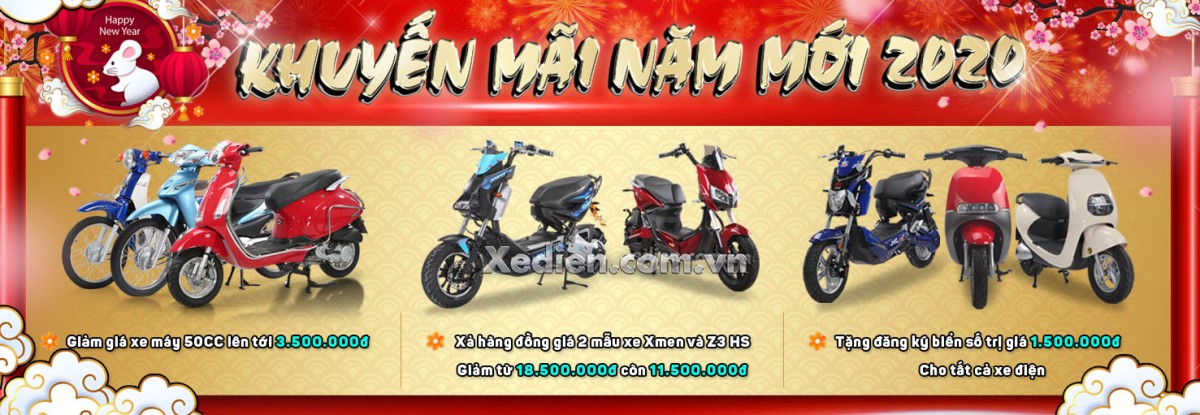 The gioi xe dien khuyen mai cuoi nam 2019 The gioi xe dien khuyen mai cuoi nam 2019