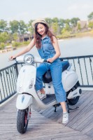 Xe máy điện Vespa Napoli giá rẻ