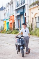 Xe máy điện Vespa Napoli giá rẻ
