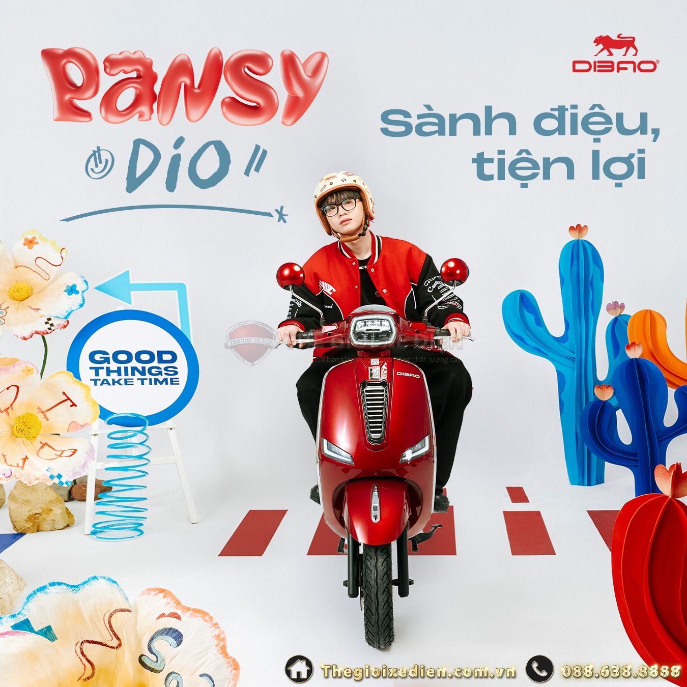 Xe Máy Điện Dibao Pansy Dio Xe Máy Điện Dibao Pansy Dio