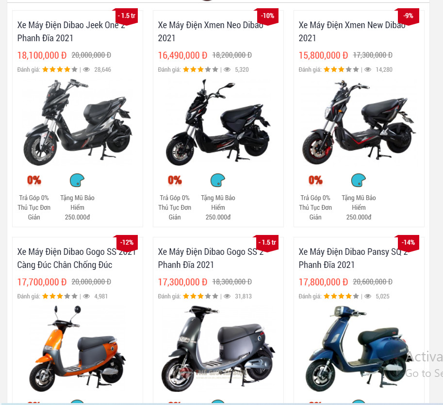 Xe máy điện Dibao Xe máy điện Dibao