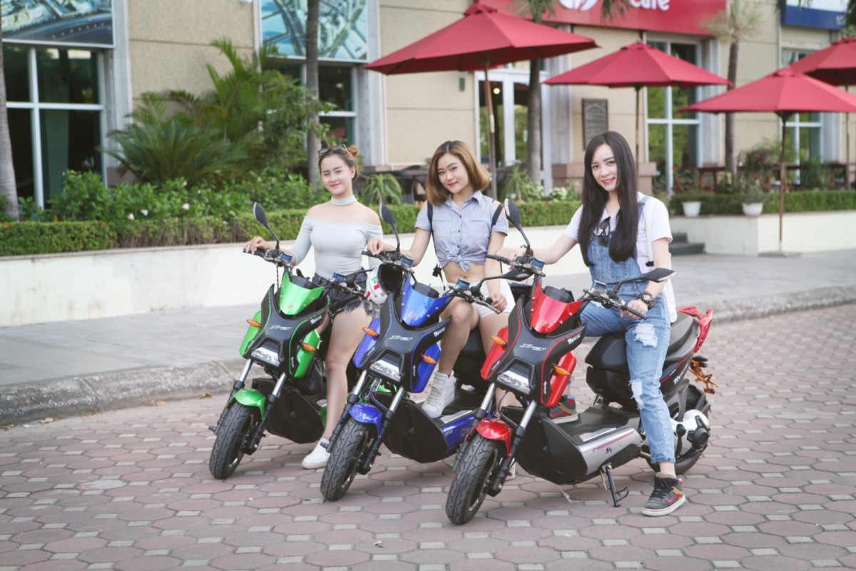 Xe điện Xmen Sport 2017 hai phanh đĩa cực chất Xe điện Xmen Sport 2017 hai phanh đĩa cực chất